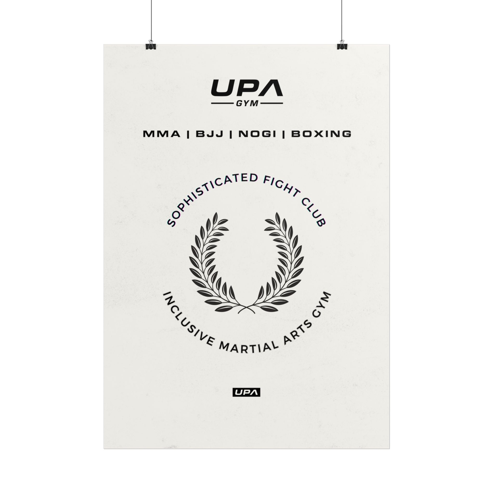 Upa Gym Poster Nr. 2