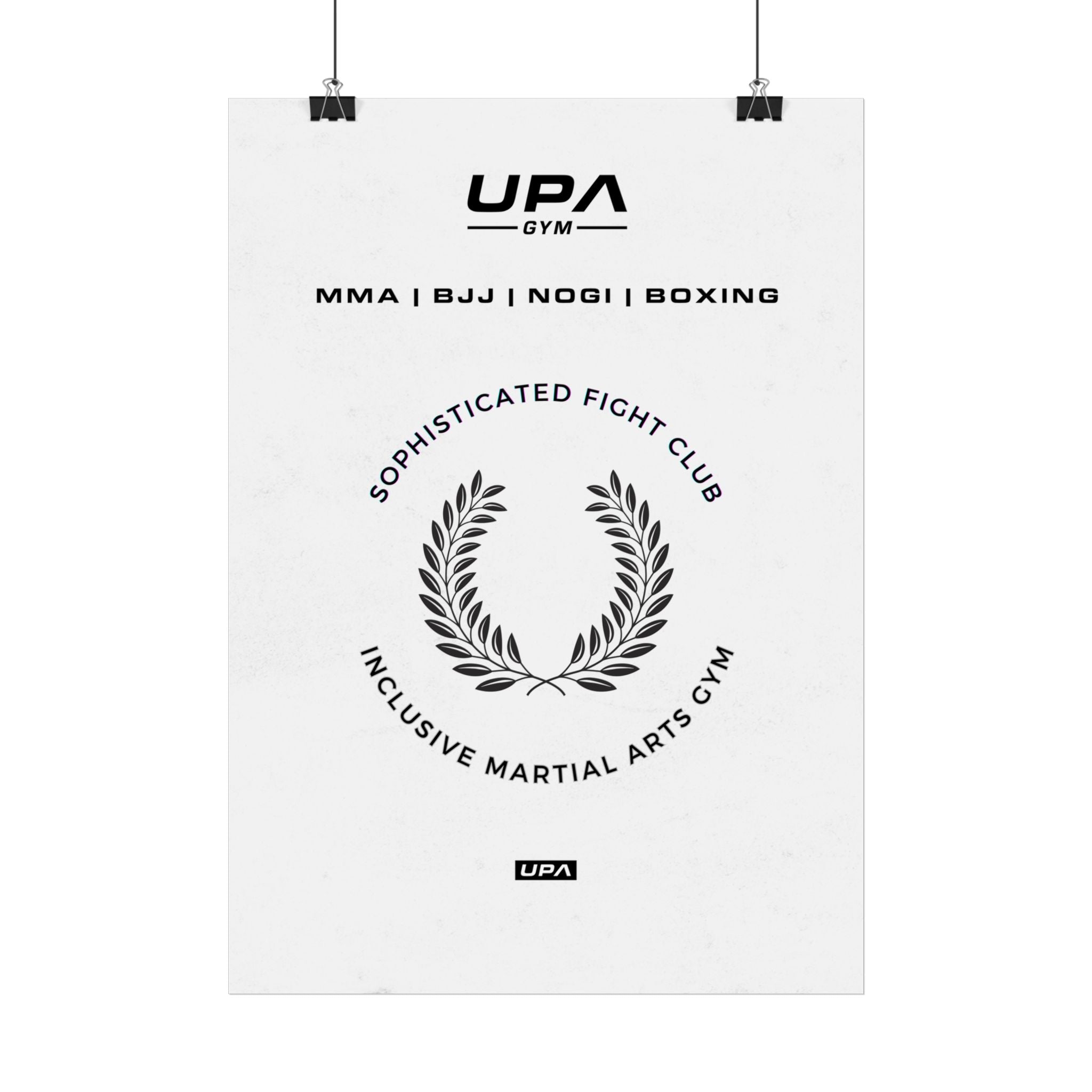 Upa Gym Poster Nr. 2