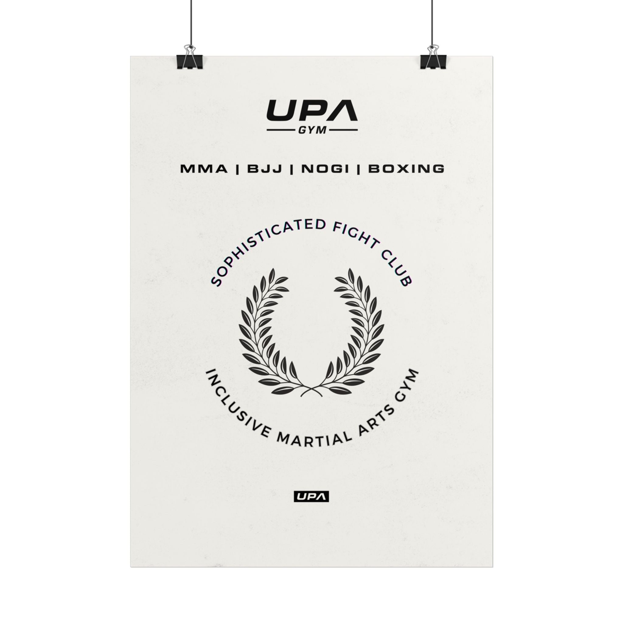 Upa Gym Poster Nr. 2