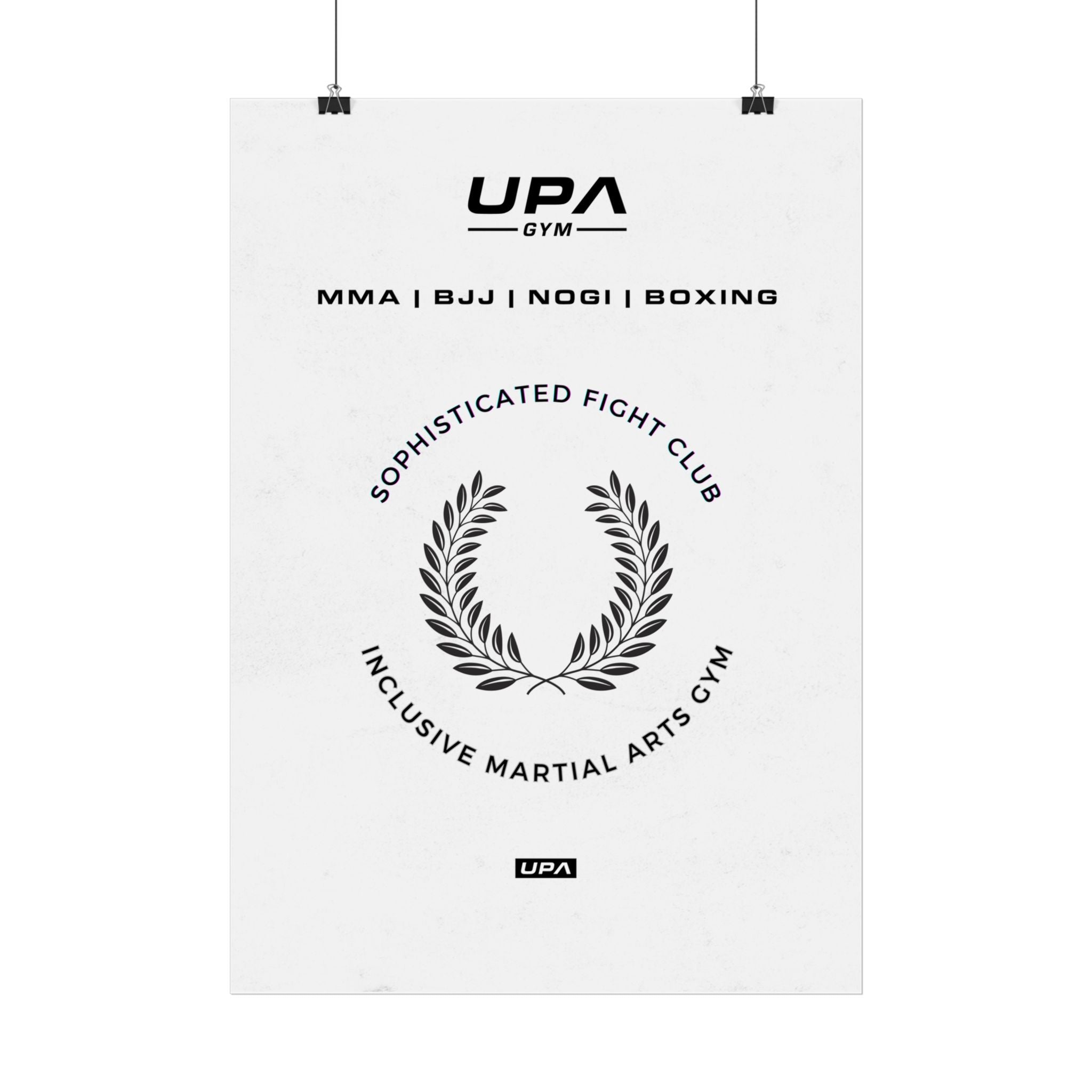 Upa Gym Poster Nr. 2
