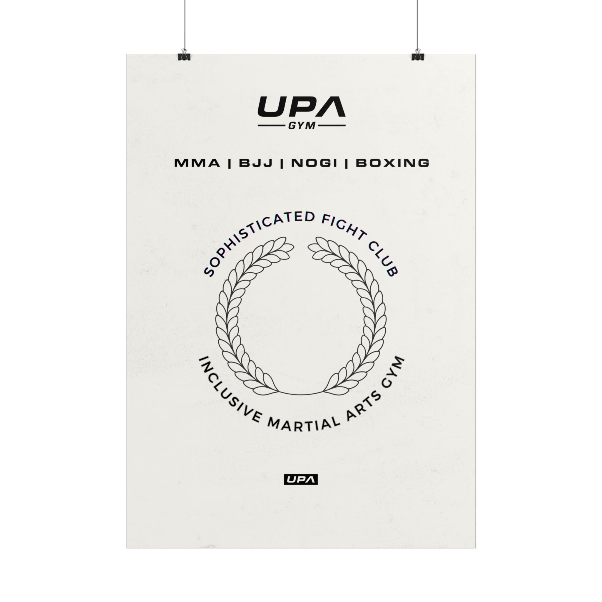 Upa Gym Poster Nr. 3