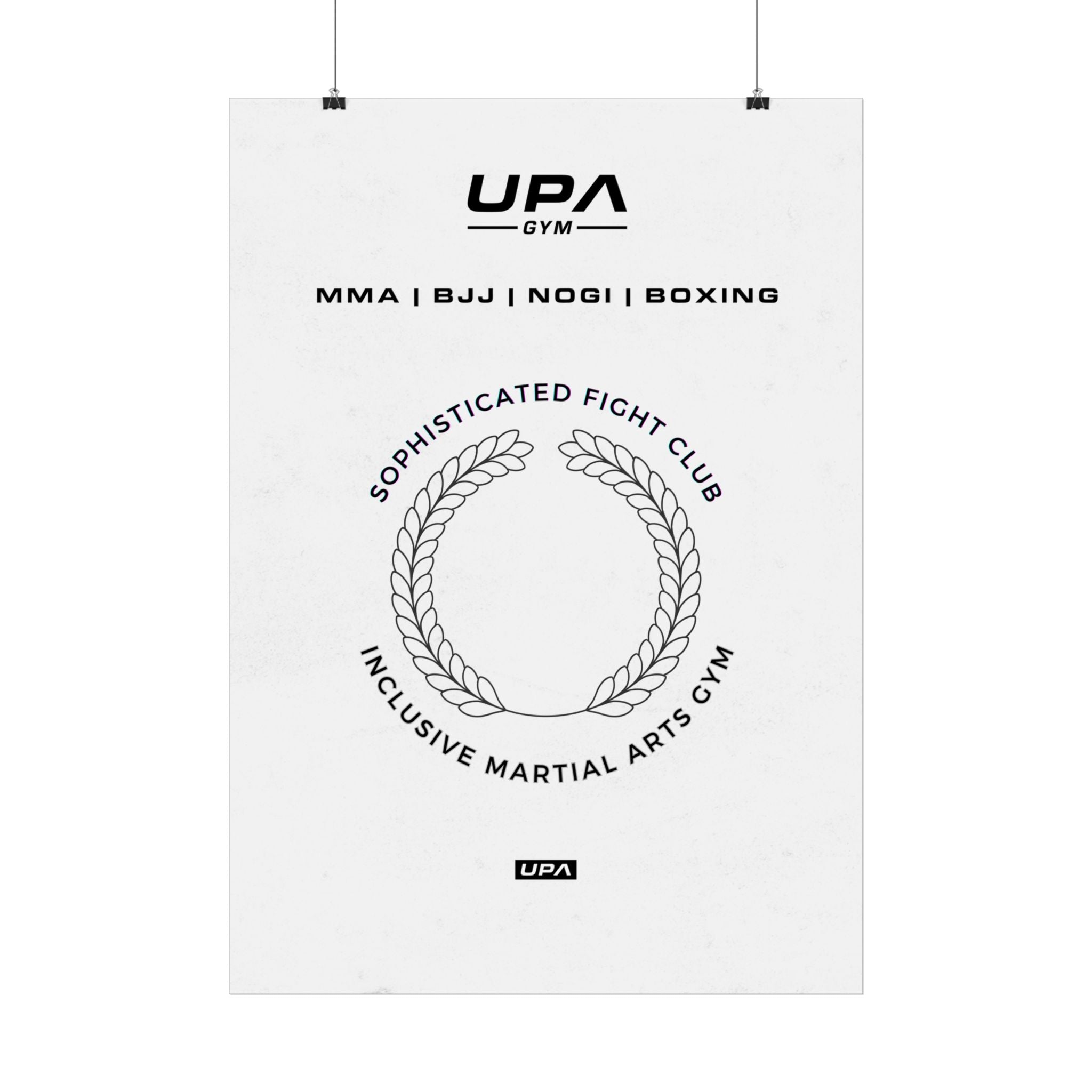 Upa Gym Poster Nr. 3