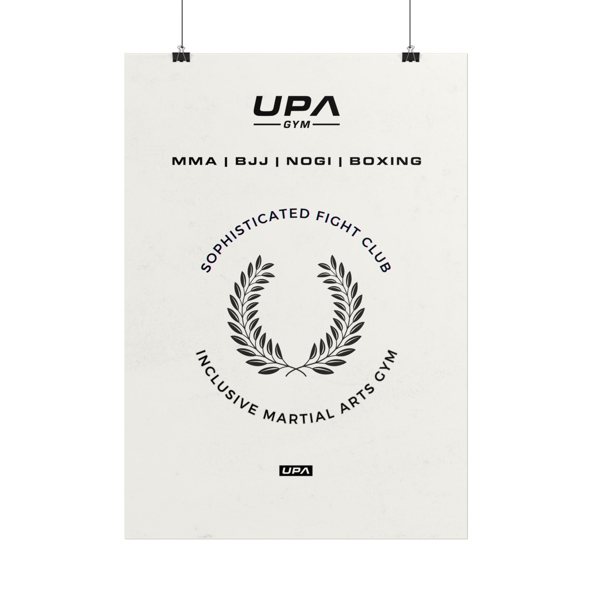 Upa Gym Poster Nr. 2