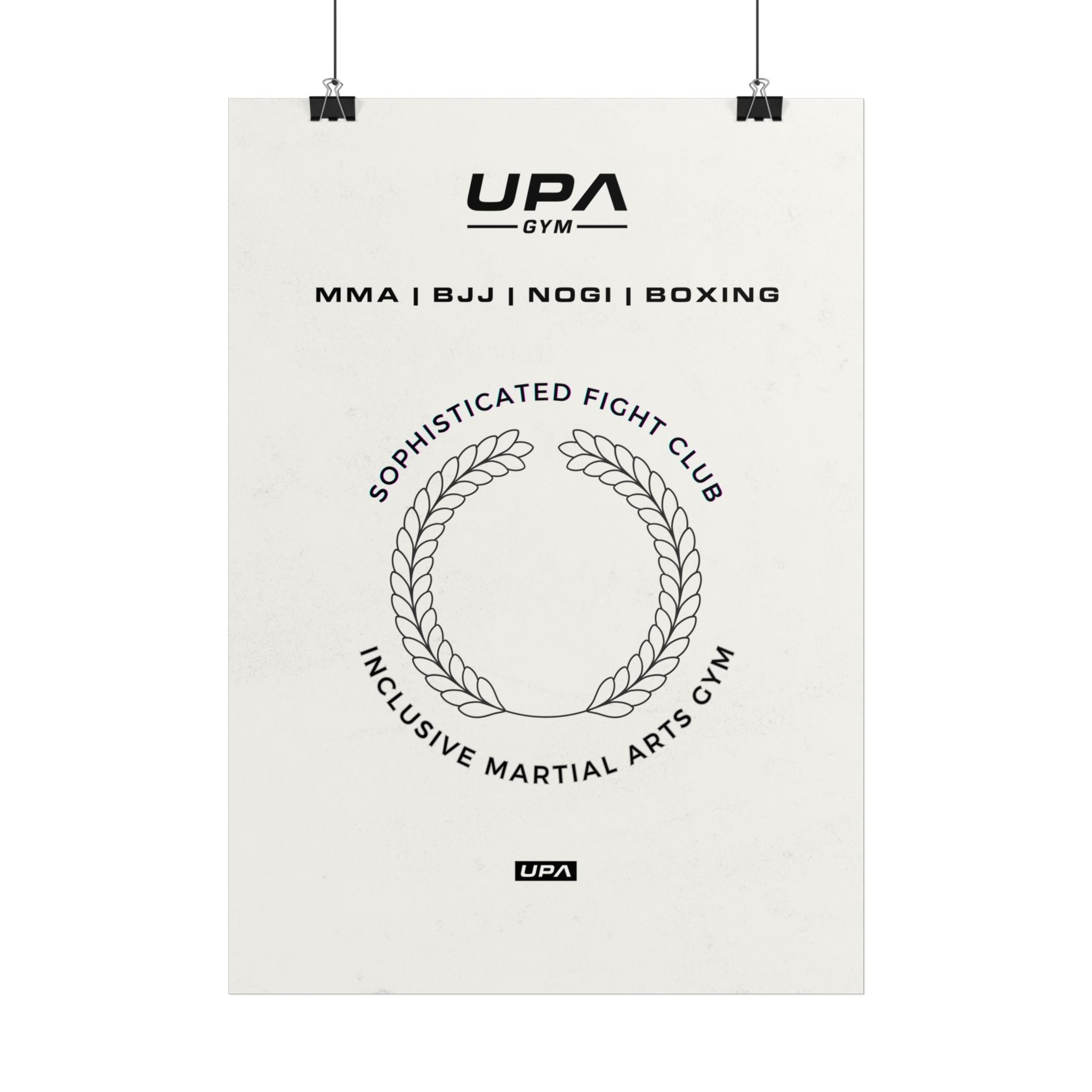 Upa Gym Poster Nr. 3