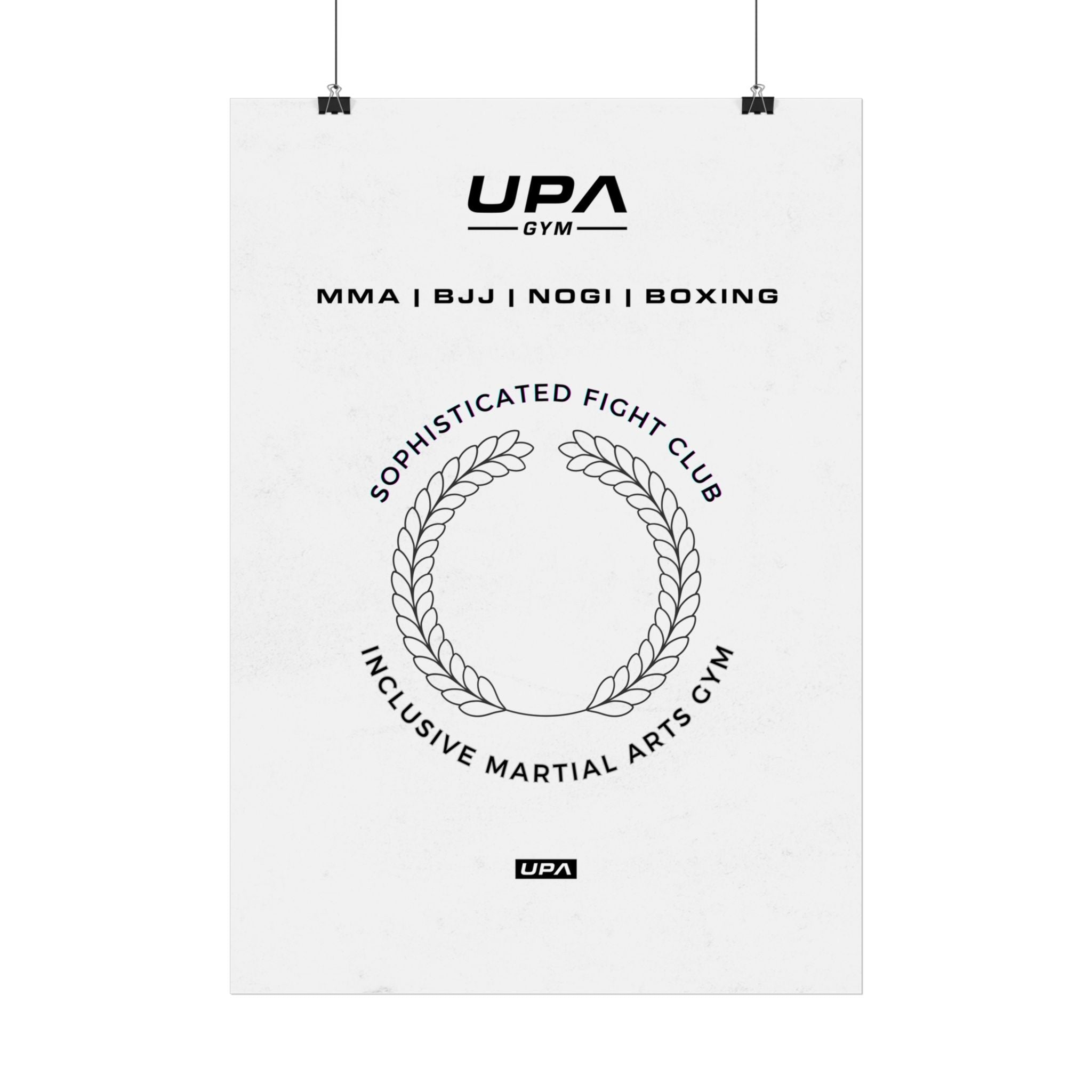 Upa Gym Poster Nr. 3