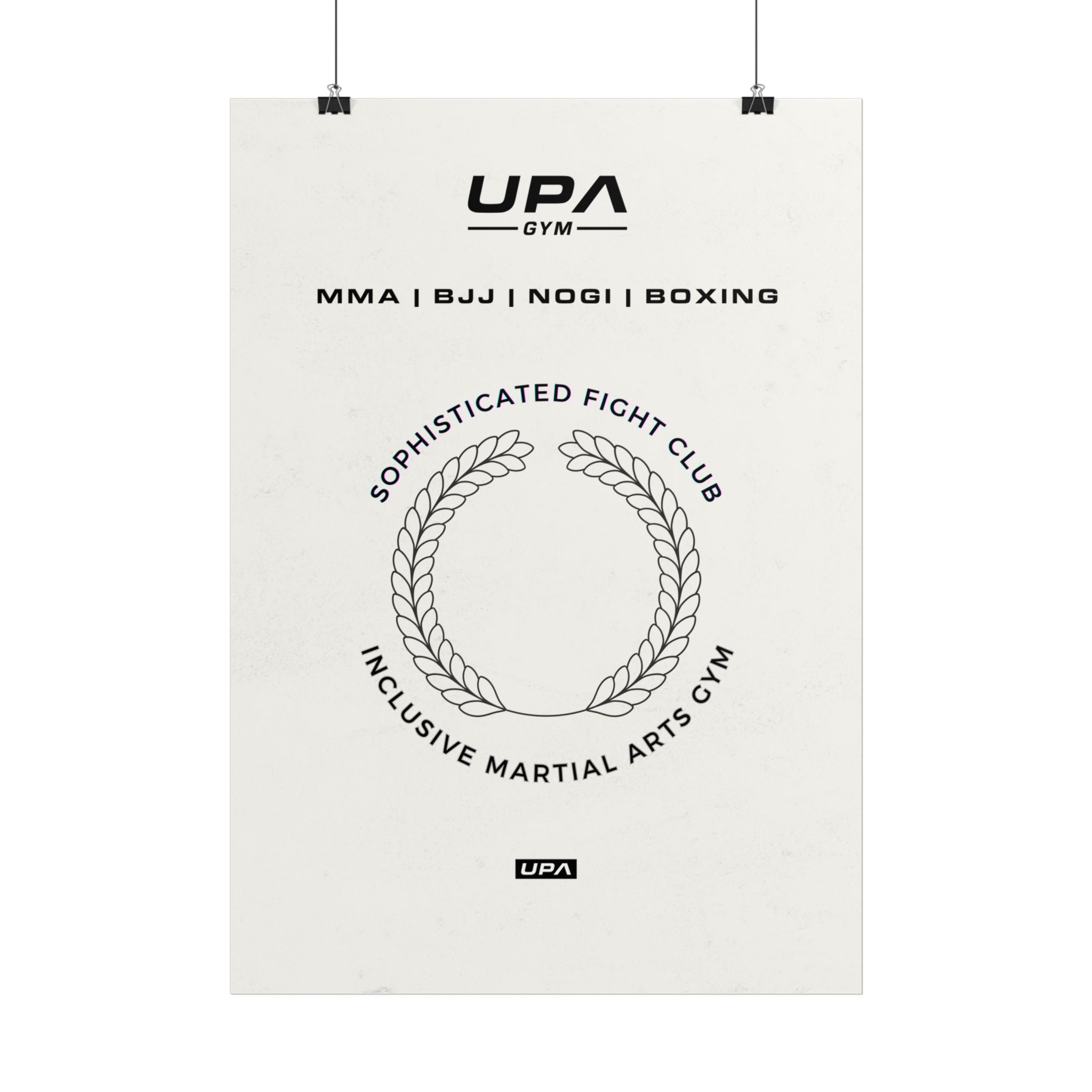 Upa Gym Poster Nr. 3