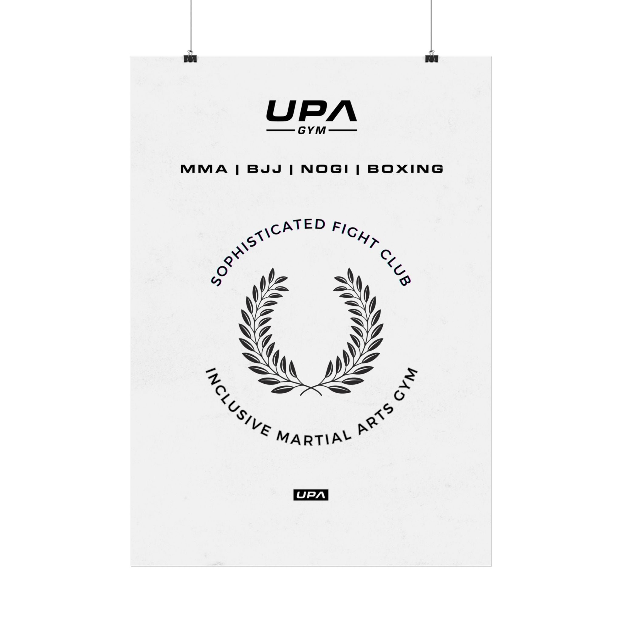 Upa Gym Poster Nr. 2