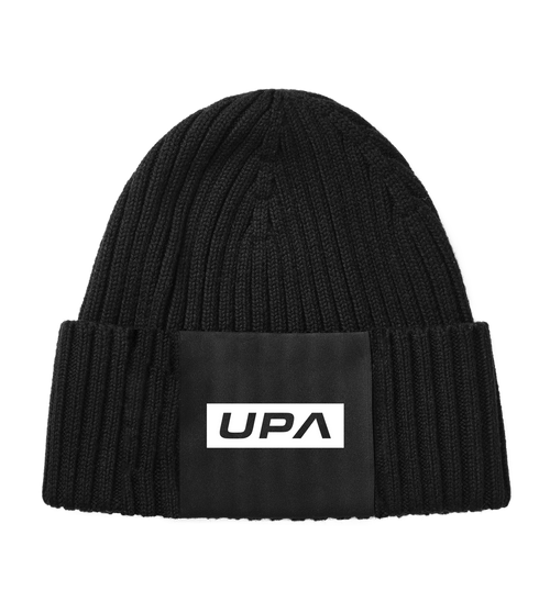 Knitted Black Beanie Nr. 2 - Upa Gym x Fight Club